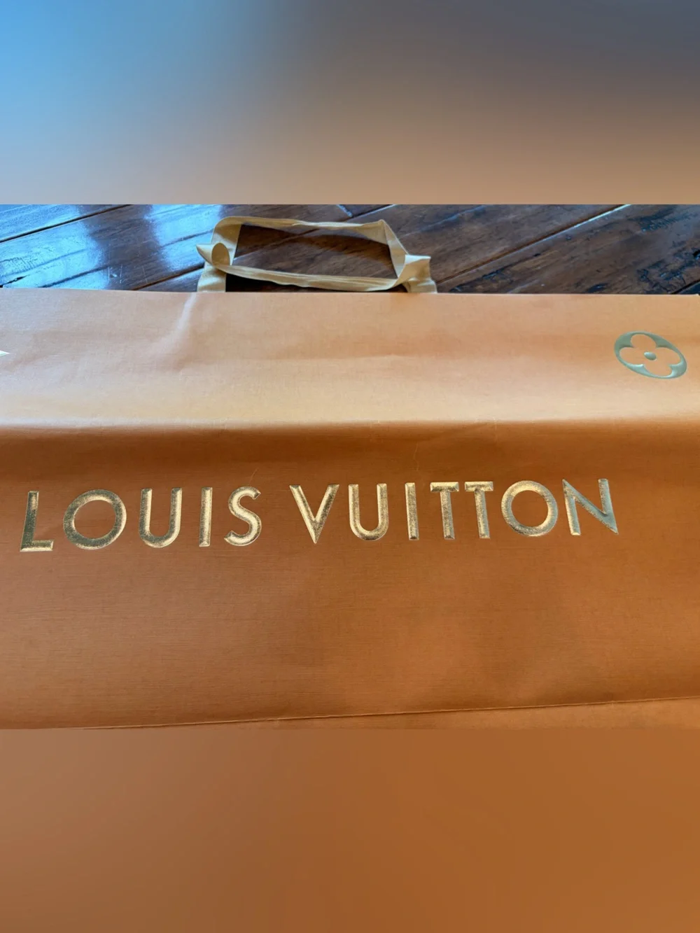 Louis Vuitton Orange Bags - Set of 4 ranging in size.